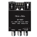 1SET ZK-1002T Bluetooth 5.0 TPA3116 Ch 2*100W Digital Audio Amplifiers Module. Fixed Price $21.26.