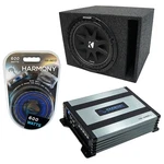 Kicker C10 Subwoofer Single 10" Ported Box Enclosure Bundle W/ HA-A400.1 Amp. Fixed Price $229.95.