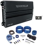 Rockville RVA-M3 4000W Mono 1 Ohm Car Amplifier+bass Remote+amp Wire Kit. Fixed Price $144.95.