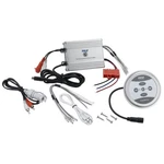 Pyle PLMRMBT5S 600 Watt Bluetooth 2-CHANNEL Marine Amplifier (silver). Fixed Price $95.99.