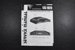 Kenwood KAC-9020 Car Stereo Power Amplifier Service Manual Genuine Original. Fixed Price $10.70.
