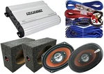 2X Audiobank AB-790 6X9" Speakers + 800W Amplifier Box Kit. Fixed Price $169.99.