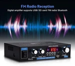AK35 Stereo Amplifier Home Audio Max 200W Power 2CHANNEL Receiver With Bt. Fixed Price $18.98.