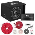 Ct Sounds Single 12 1300W Complete Bass Package With Loaded Sub Box And Amp. Fixed Price $399.97.