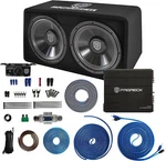 Proreck Complete 1500W Dual 12" Car Subwoofer Mono Block Amplifier. Fixed Price $209.99.
