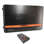 Alphasonik Venum Series V1000.4 Channel 2000 Watt Class A/b Car Amplifier. Fixed Price $199.95.