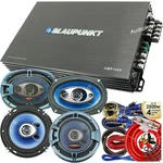 Blaupunkt AMP1404 1500 Watt Amp+ 2X Speakers 6X9" 6.5" 4-CH Kit. Fixed Price $169.99.