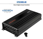 Crunch Gtx 2400.4D Digital 4-KANAL Amplifier Watt With Bass Remote Control. Fixed Price $315.00.