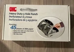 Officemate Heavy Duty 3-HOLE Punch 45 Sheet Capacity Silver (90100). Fixed Price $44.99.