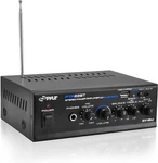 Pyle Bluetooth Mini Series Home Audio Amplifier Compact Desktop Karaoke Mix. Fixed Price $47.03.