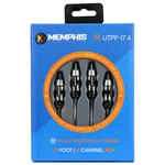 Memphis Audio UTPF-17.4 Ft. 4-CHANNEL Rca Interconnect Cable Car New. Fixed Price $49.95.