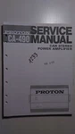 Proton CA-490 Service Manual Original Repair Book Car Stereo Amplifier. Fixed Price $20.00.