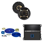 Jensen 6.5" 3-WAY Speakers + JA2B Amp Wiring Kit. Fixed Price $149.99.