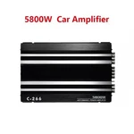 4-CHANNEL Car Audio Amplifier 5800W High- 12V Ultra-thin Four-way. Fixed Price $305.54.