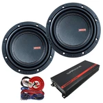2X Memphis Audio MJM612 1400W 6.5" Sub + Warzone 1500W Car Amplifier Kit. Fixed Price $499.99.