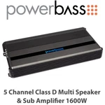 Powerbass XMA-5900IR Channel Class D Multi Speaker & Sub Amplifier 1600W. Fixed Price $1035.89.