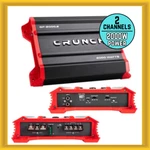 Crunch GP-2000.2 Ground Pounder Series 2000W Power 2-CHANNEL Car Amplifier. Fixed Price $76.99.