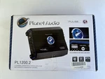Planet Audio Pulse PL1200.2 - Channel Series Car Amplifier With Remote. Fixed Price $85.00.