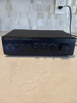 SA-155 Optimus Radio Shack Integrated Mini Stereo Amplifier Black Tested. Fixed Price $15.00.
