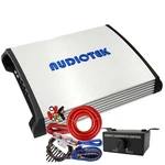 Audiotek AT-4000M 1 Channel 4000W Monoblock Car Amplifier + Ga Kit Red. Fixed Price $104.99.