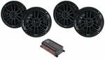 Jvc KS-DR2004D 600W 4-CHANNEL Marine Boat AMPLIFIER+(4) 6.5" Mb Quart Speakers. Fixed Price $299.00.