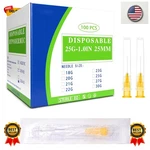 100 Pack Of 25G Inch Disposable Dispensing Needles - Precision Tools For Labs. Fixed Price $13.21.