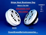 Jl Audio 10" Marine Sub Series (2) Boat Speaker Spacer Rings King Starboard. Fixed Price $83.00.
