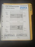 Kenwood KAC-X401M/PS401M Service Manual Original Repair Book Mono Power Amp. Fixed Price $49.99.