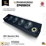 Phoenix Gold ZP65BOX 1700W 4 6.5" Mid-bass Speaker Enclosure + 2 Tweeters. Fixed Price $296.24.
