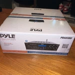 Pyle PDA65BU Compact Home Theater Amplifier Receiver W/ Bluetooth Streaming. Fixed Price $39.99.