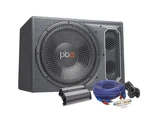 Powerbass PBM-PP112 12" Subwoofer System 550W Kit PBM-300.2 Amp. Fixed Price $249.99.