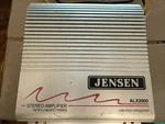 Jensen ALX2000 Radio Stereo Amplifier 100W Mosfet Power Low Pass Cross Used. Fixed Price $29.99.