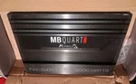 Mb Quart FA1-2000.1 2000W Monoblock Amplifier New. Fixed Price $143.65.