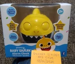 New Nickelodeon Pinkfong Baby Shark Alarm Clock Bluetooth Speaker Sound Machine. Fixed Price $36.00.