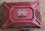 *** Working Sony Xplod XM-504Z 4-CHANNEL Car Amplifier 500 Watt. Fixed Price $85.00.