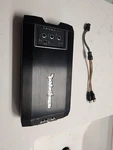 Rockford Fosgate T500X1BR Mini Subwoofer Amp. Fixed Price $250.00.