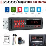 Single Din Car Stereo Bt Mit Bluetooth Radio Audio MP3 Usb Sd Player Aux-in. Fixed Price $9.99.