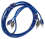 Kicker 46KI22 Ft. 2-CHANNEL Rca Cable Meter With Feature Silver-tinned. Fixed Price $19.95.