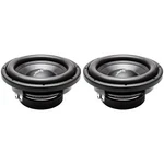 (2) New Skar Audio VD-10 D4 10" 500W Rms Dual Shallow Mount Subwoofers Pair. Fixed Price $199.99.