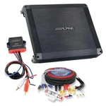Alpine 2-CH Speaker Amplifier/bluetooth Receiver For Boat, Atv, Car, Rv Kit. Fixed Price $219.99.