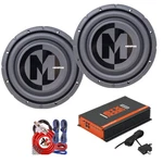 2X Memphis Audio PRXS1224 1400W Subwoofers + Stx 2000W Car Amplifier Kit. Fixed Price $499.99.