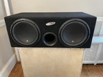 Dual Jl Audio System, 12W3V3-2 Subs, Jx 1000/1D Amp, Rockford Fosgate. Fixed Price $599.00.