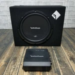 Rockford Fosgate Prime R1L-1X12 Sealed Enclosure Subbox 150W Rms 300W Peak 4 Ohm. Fixed Price $299.99.