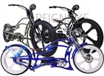 Raptor Pro Ds 26" Chopper 800W Stretch E-bike Retro Design Electric Bicycle. Fixed Price $3499.99.