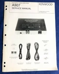 Original Kenwood A907 Hideaway Tuner Amplifier Service Manual -- BB1. Fixed Price $14.95.