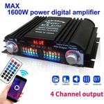 1600W Peak Power Hifi Sound Amplifier Digital 4 Channel Audio Bluetoot. Fixed Price $33.86.