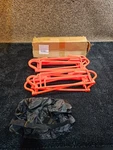 (qty 6)LINESLIFE LS62062 Agility Hurdles Speed Training Equipment With Carry Bag. Fixed Price $42.17.
