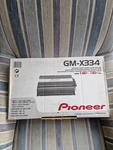 Pioneer : GM-X334 Bridgeable Four Channel Power Car Amplifier Vvgc. Boxed.. Fixed Price $215.23.