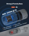 Vevor 2000W Rms Monoblock Car Amplifier Class D. Fixed Price $132.99.