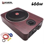8" Under Seat Powered Subwoofer Active Hideaway Car/truck With Amp Kit 600W. Fixed Price $52.00.